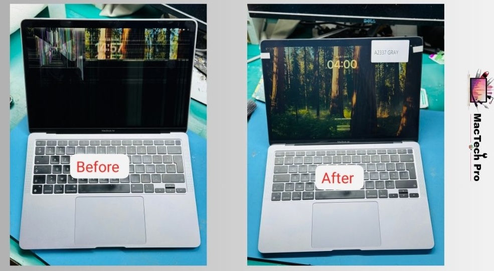 MacBook-Air-2020A2337-Screen Replacement